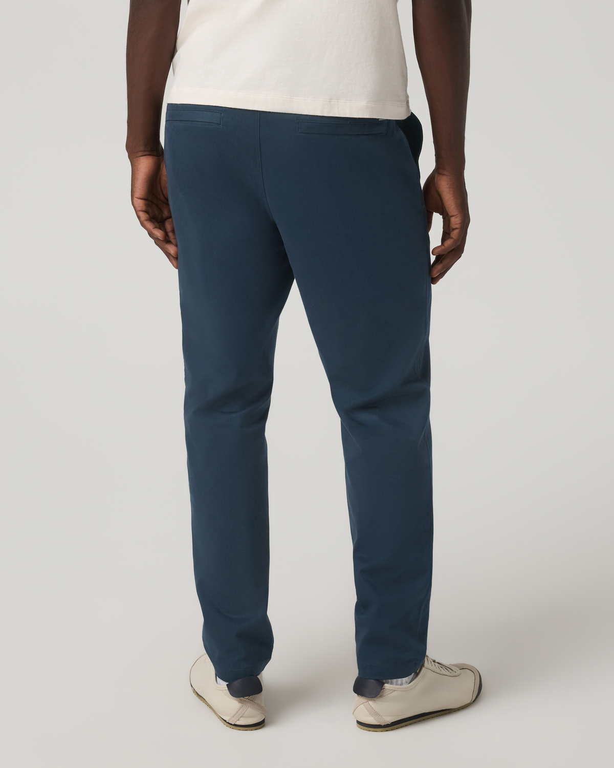 Fletcher Elastic Waist Pant Athletic Slim Fit 30" | Oatmeal