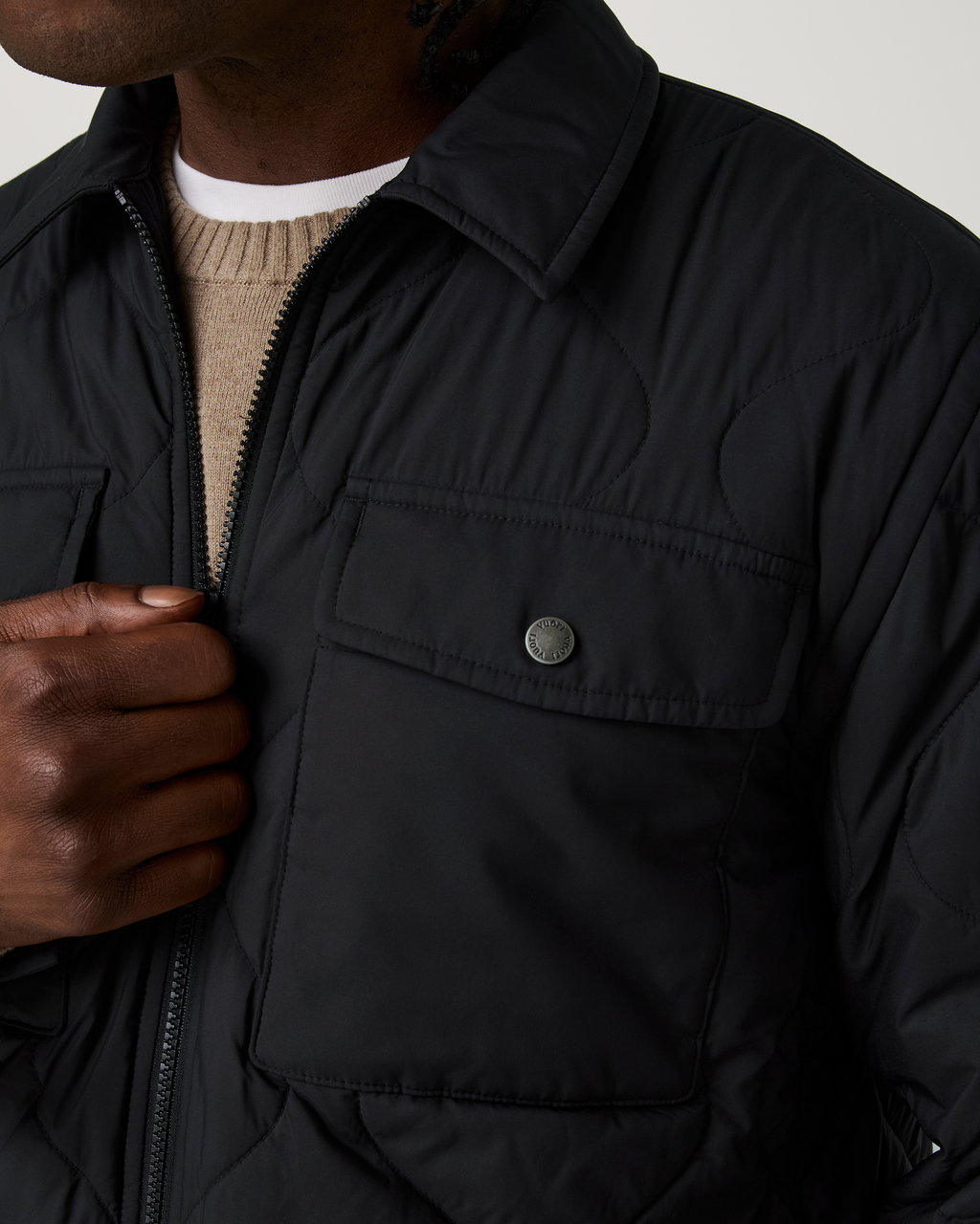 Echo Quilted Jacket | Truffle