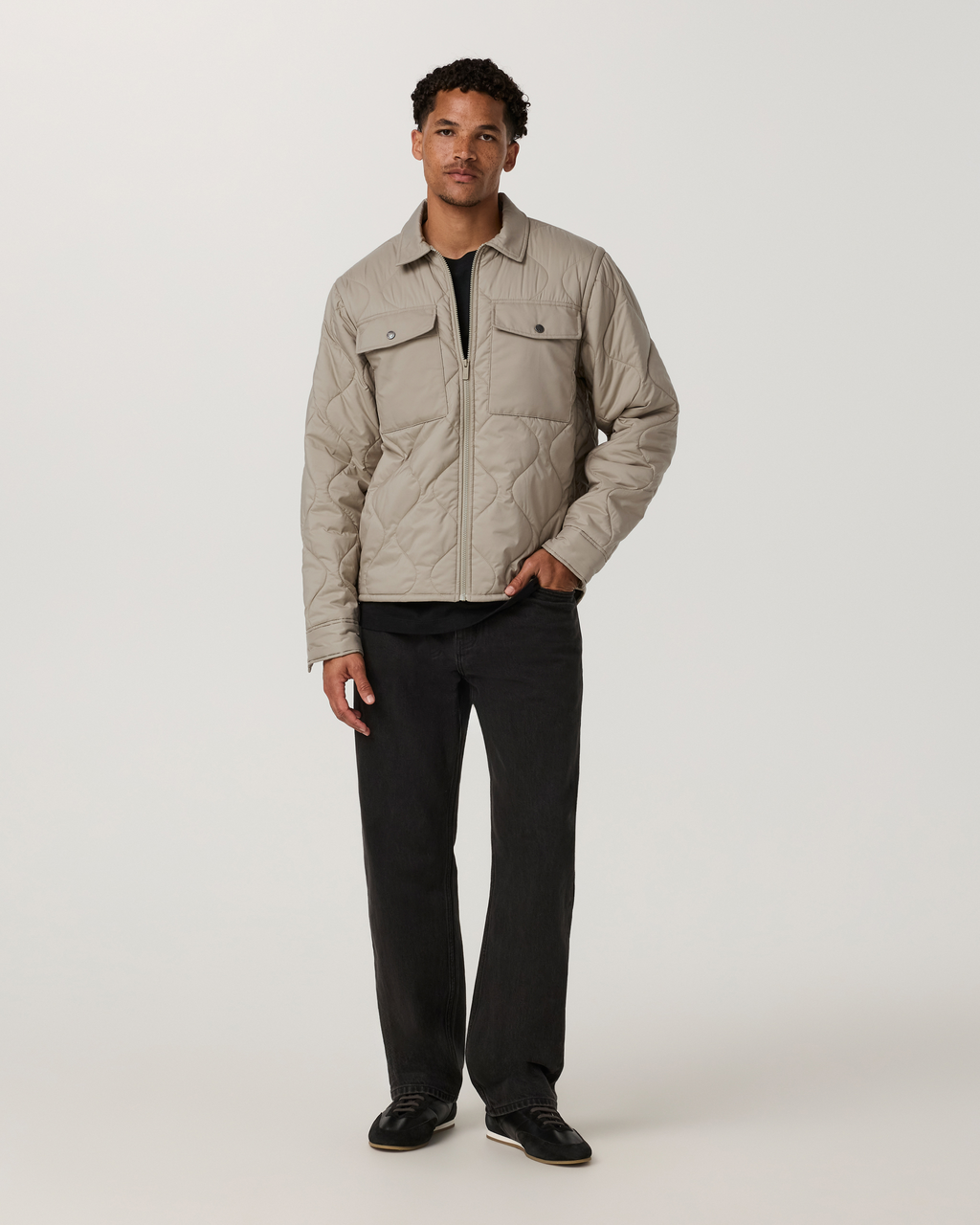 Echo Quilted Jacket | Ink