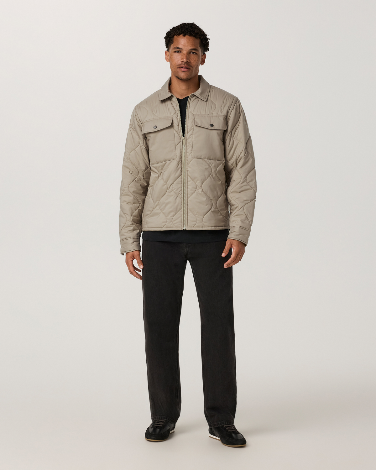 Echo Quilted Jacket | Black