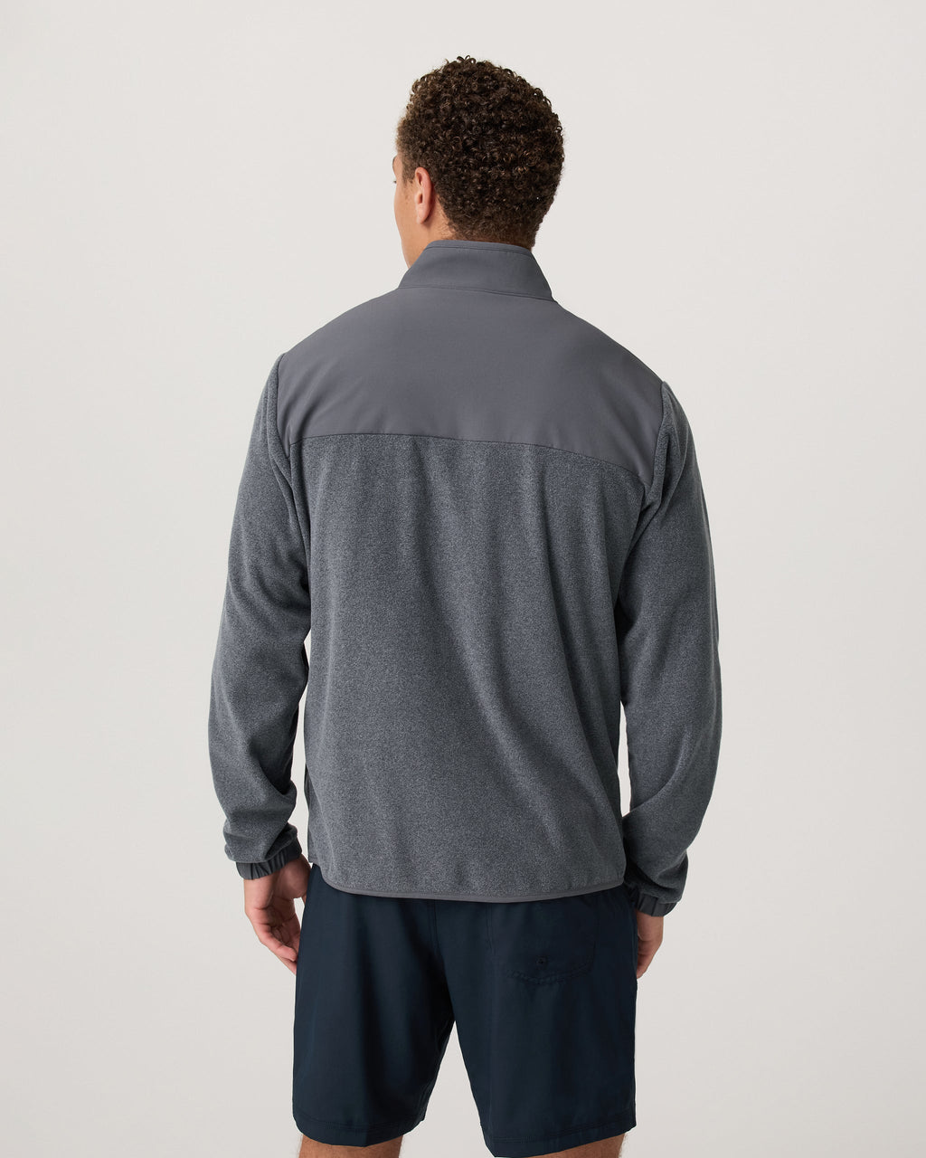 Aspen Full Zip Jacket | Heather Grey