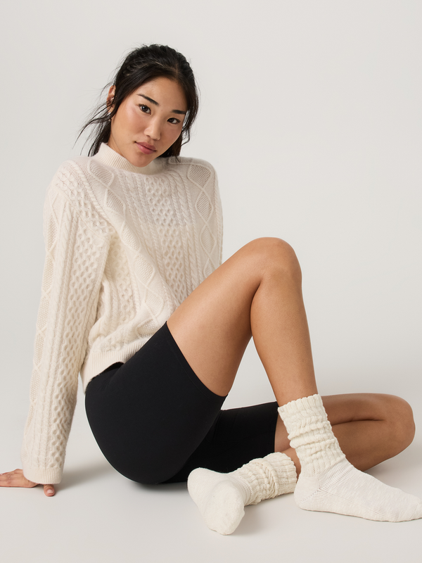 Cozy Sock | Marshmallow Heather