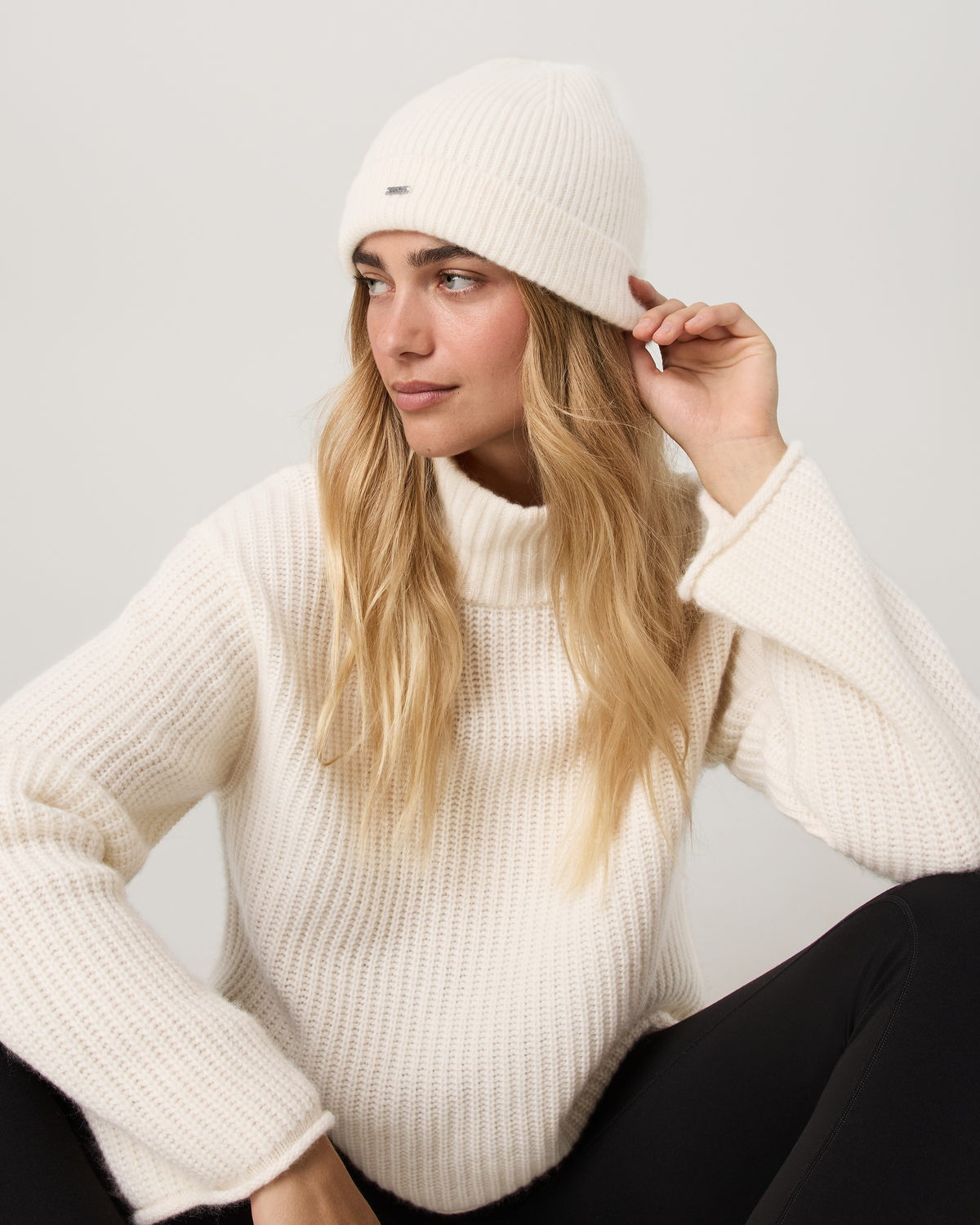Cashmere Beanie | Dark French Roast