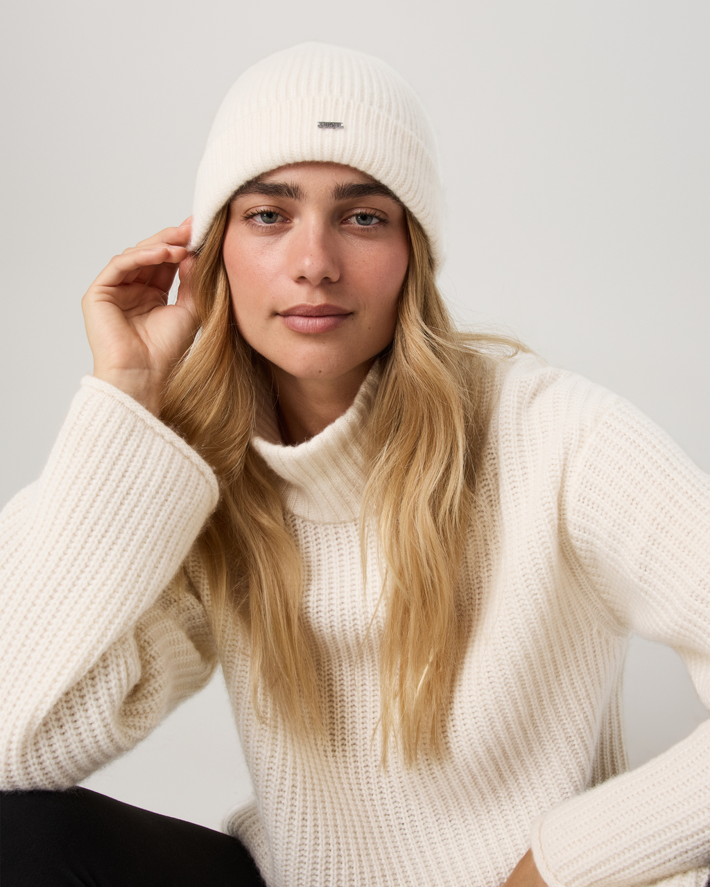 Cashmere Beanie | Dark French Roast