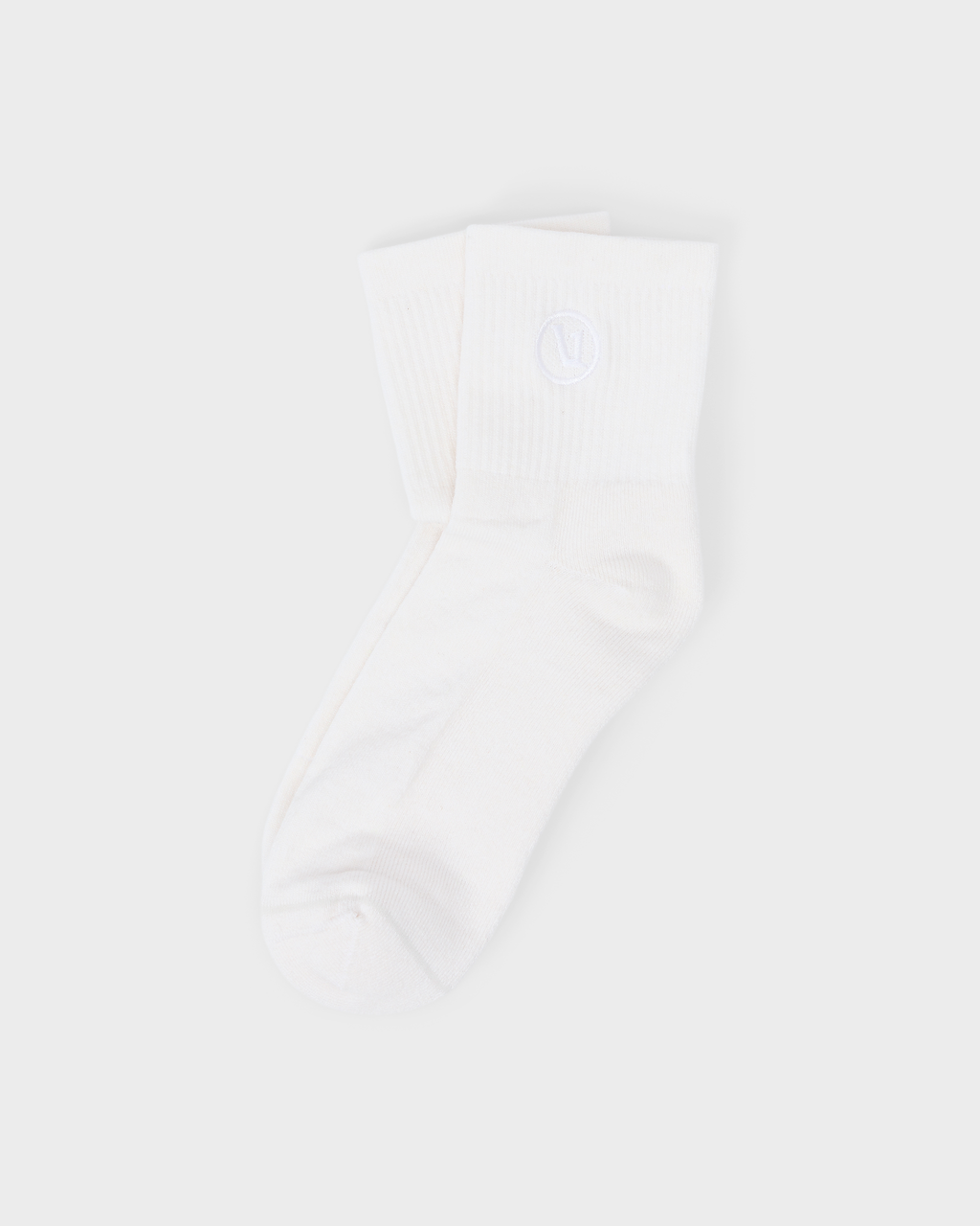 Half Crew Sock 2.0 | White