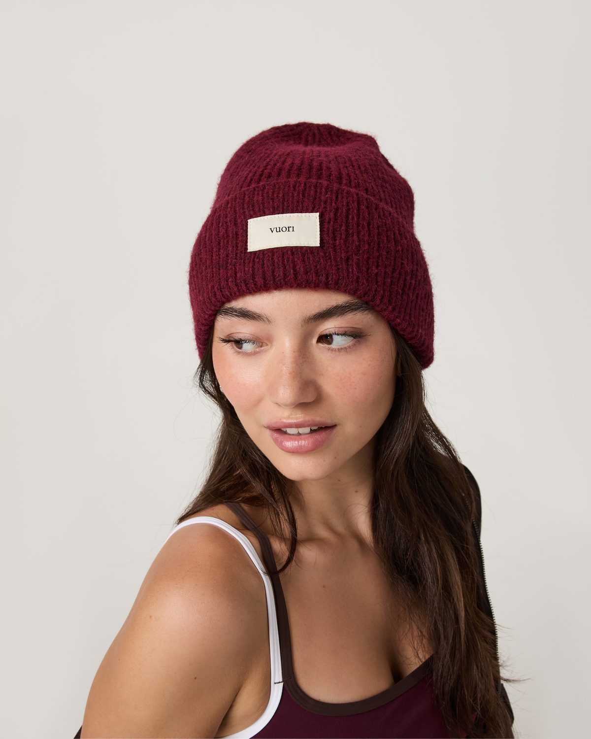 Label Beanie 2.0 | Bourbon Heather