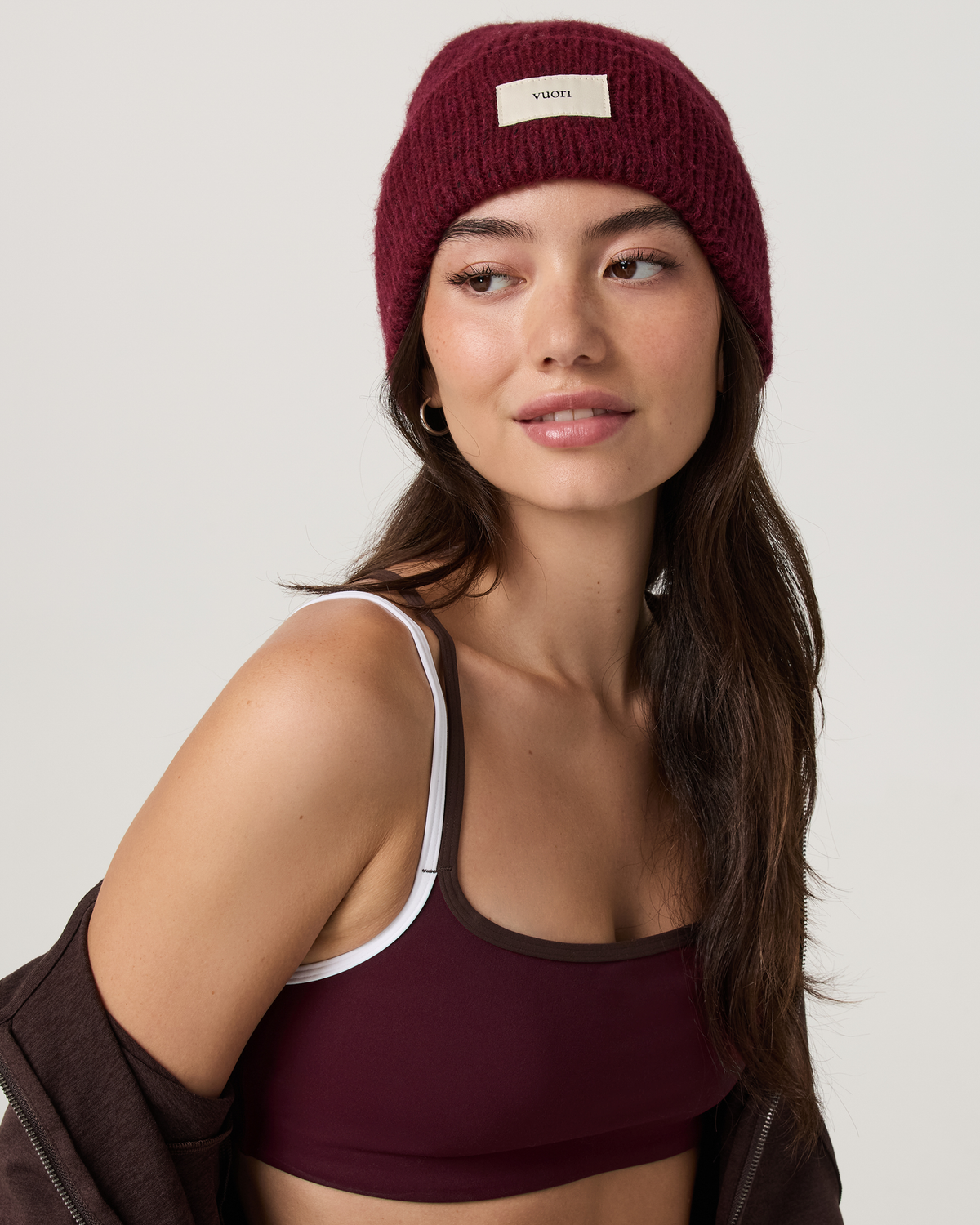 Label Beanie 2.0 | Bourbon Heather