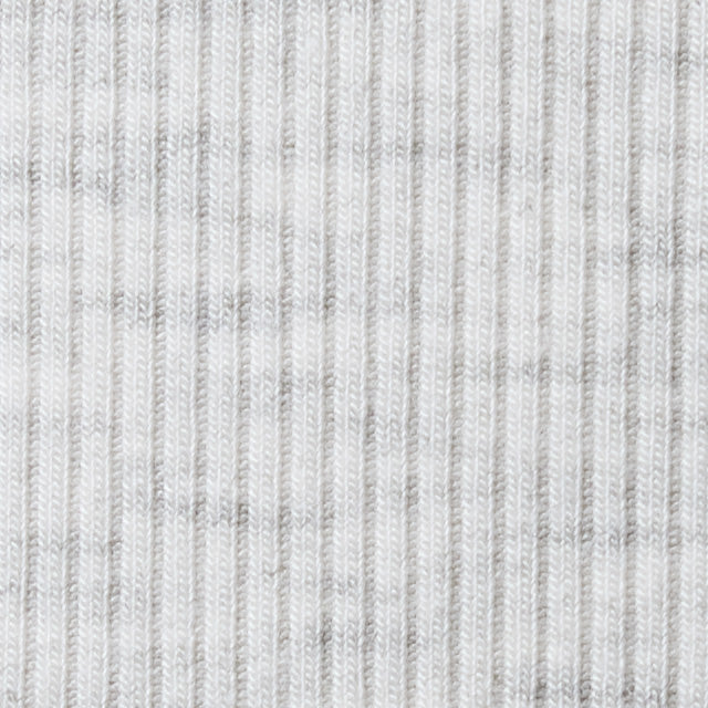 Long Sleeve Pose Scoop Tee | White Heather Grey