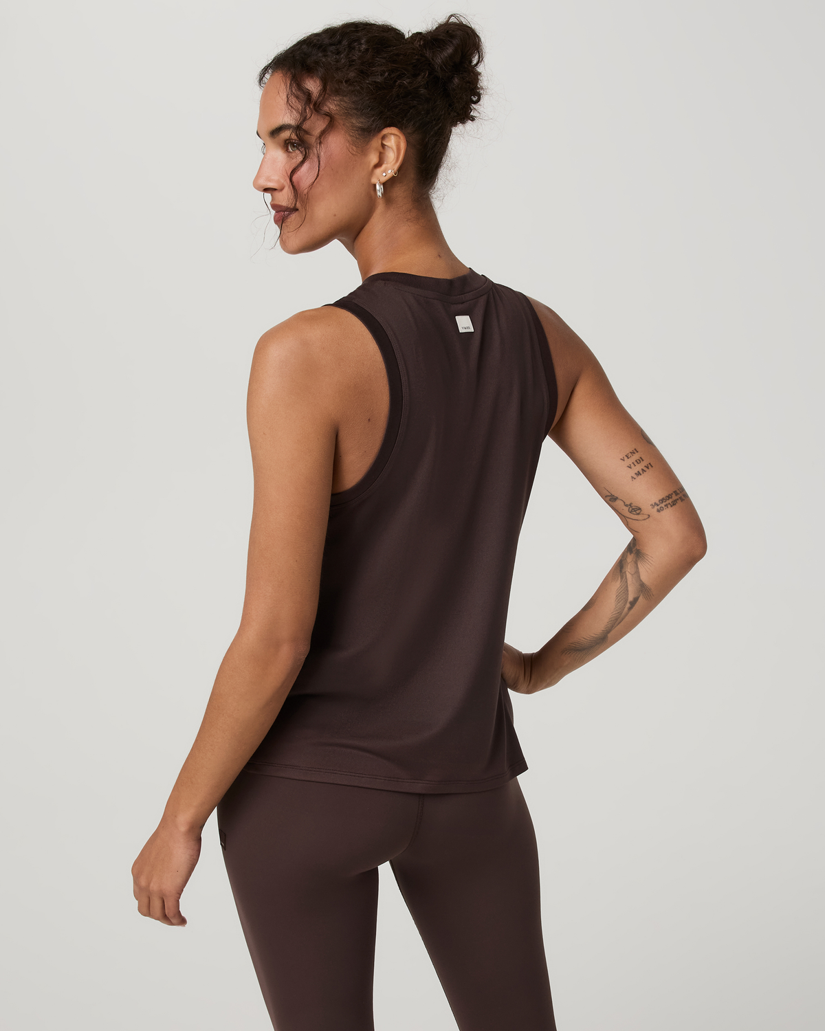 Energy Top Long | Heather Grey
