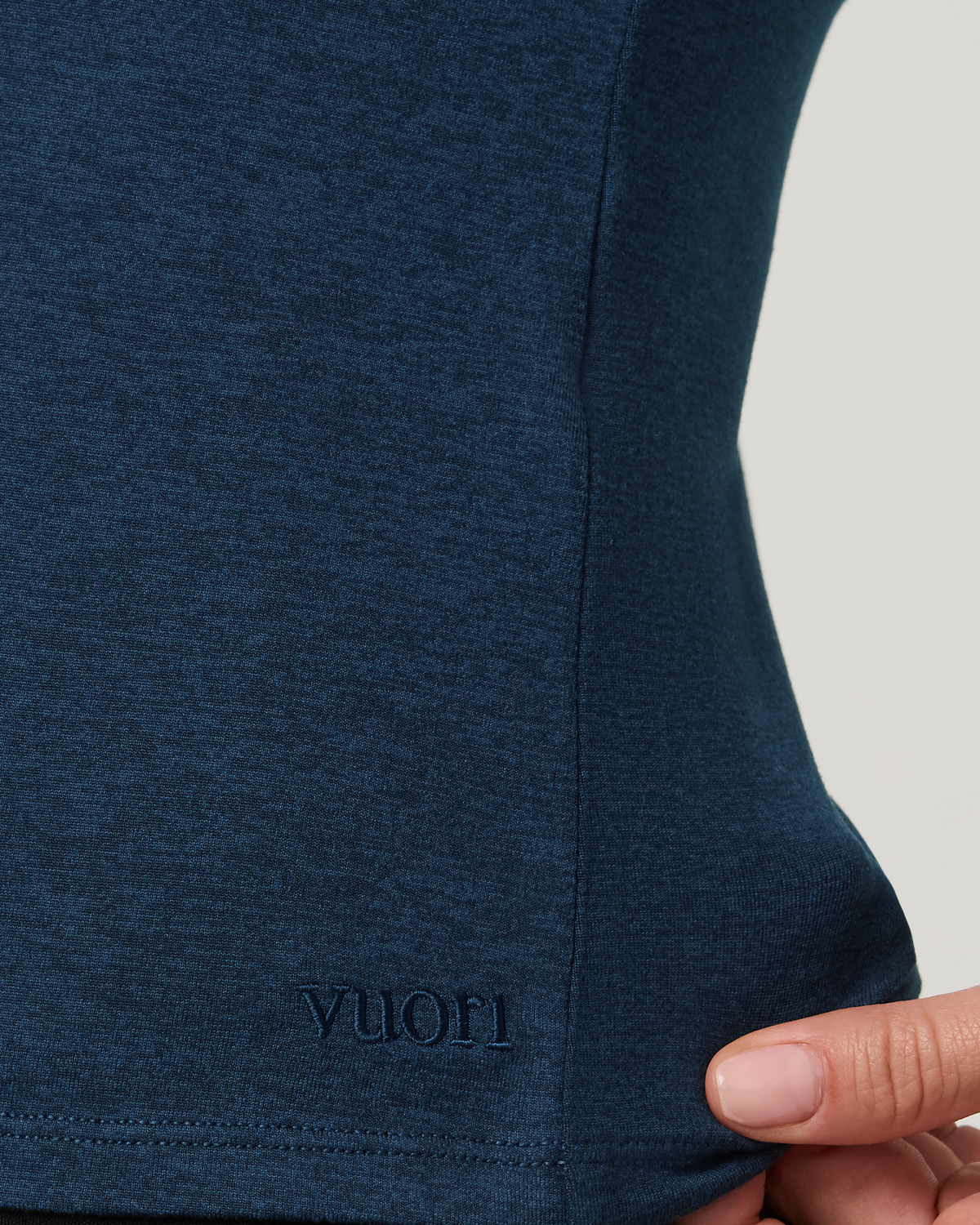 Halo Essential Scoop Tank | Khaki Heather
