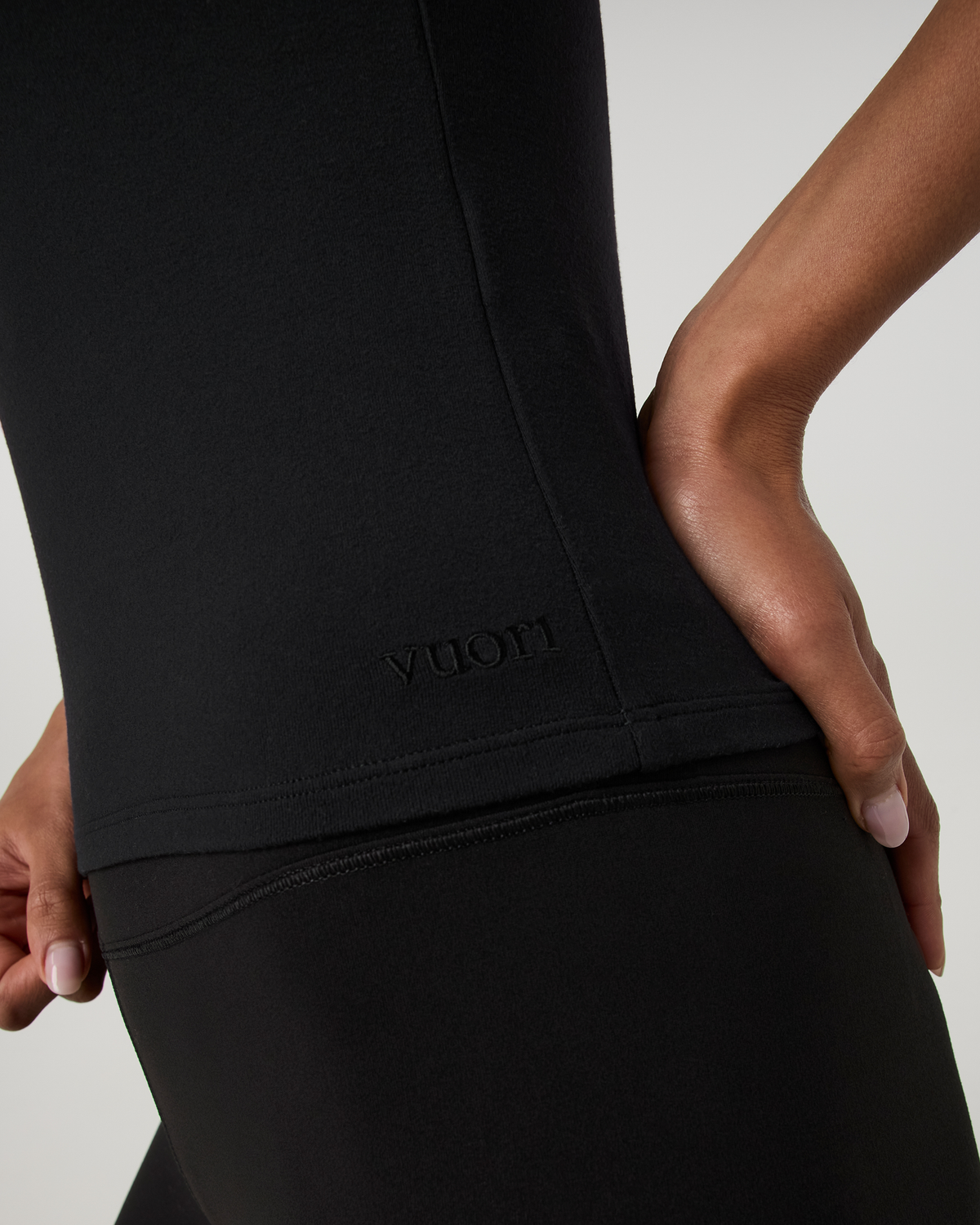 Halo Essential Scoop Tank | Pale Grey Heather
