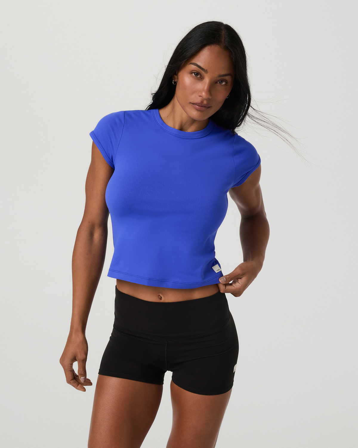 Halo Baby Tee | Solid Black