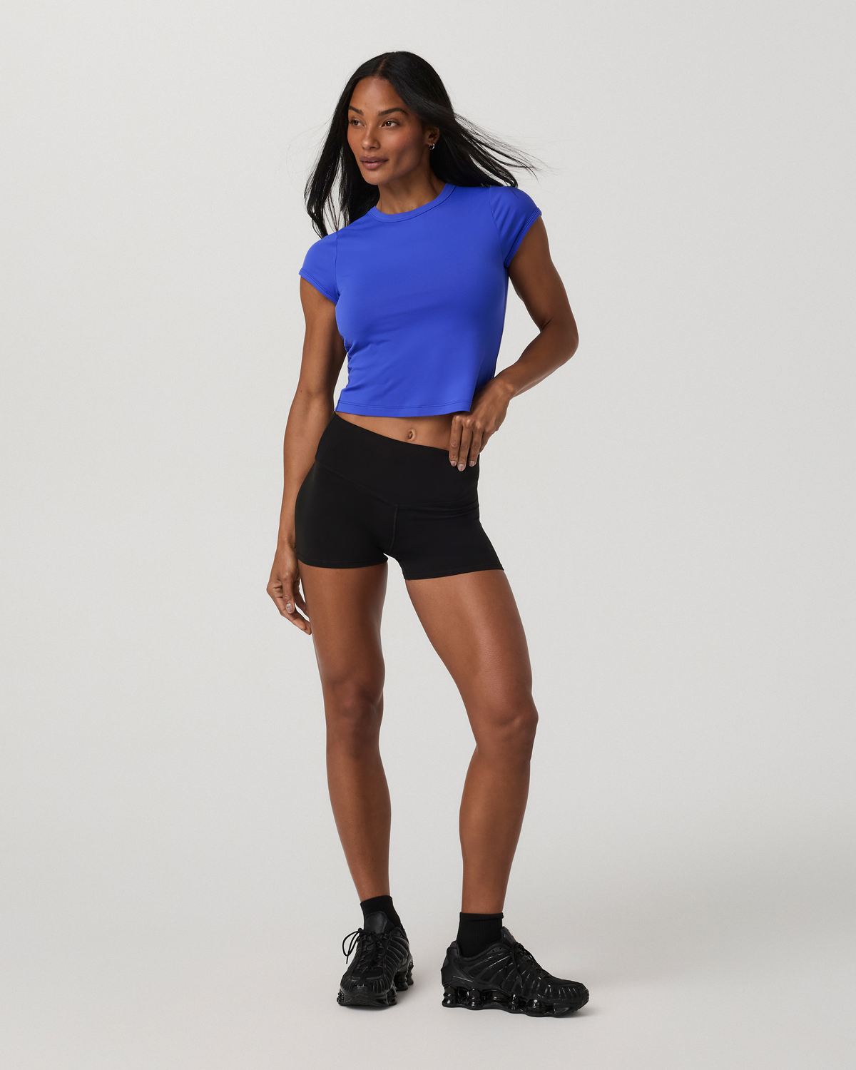 Halo Baby Tee | Solid Black