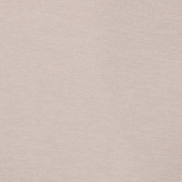 Long Sleeve Halo Essential Scoop | Ecru Heather Tonal