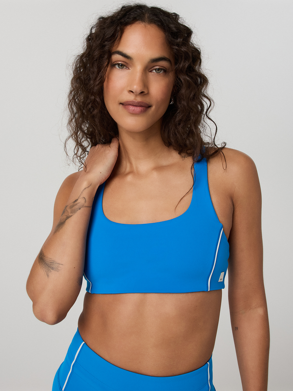 Daily Piped Bra | Regatta Blue