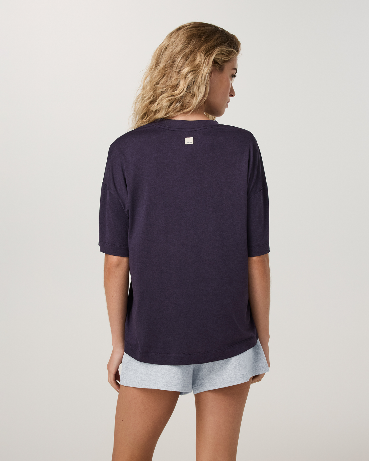 Energy Tee Long | Velvet Violet Heather