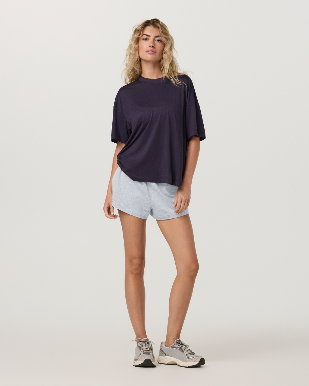 Energy Tee | Velvet Violet Heather