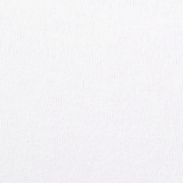 Half Crew Ruffle Sock | White
