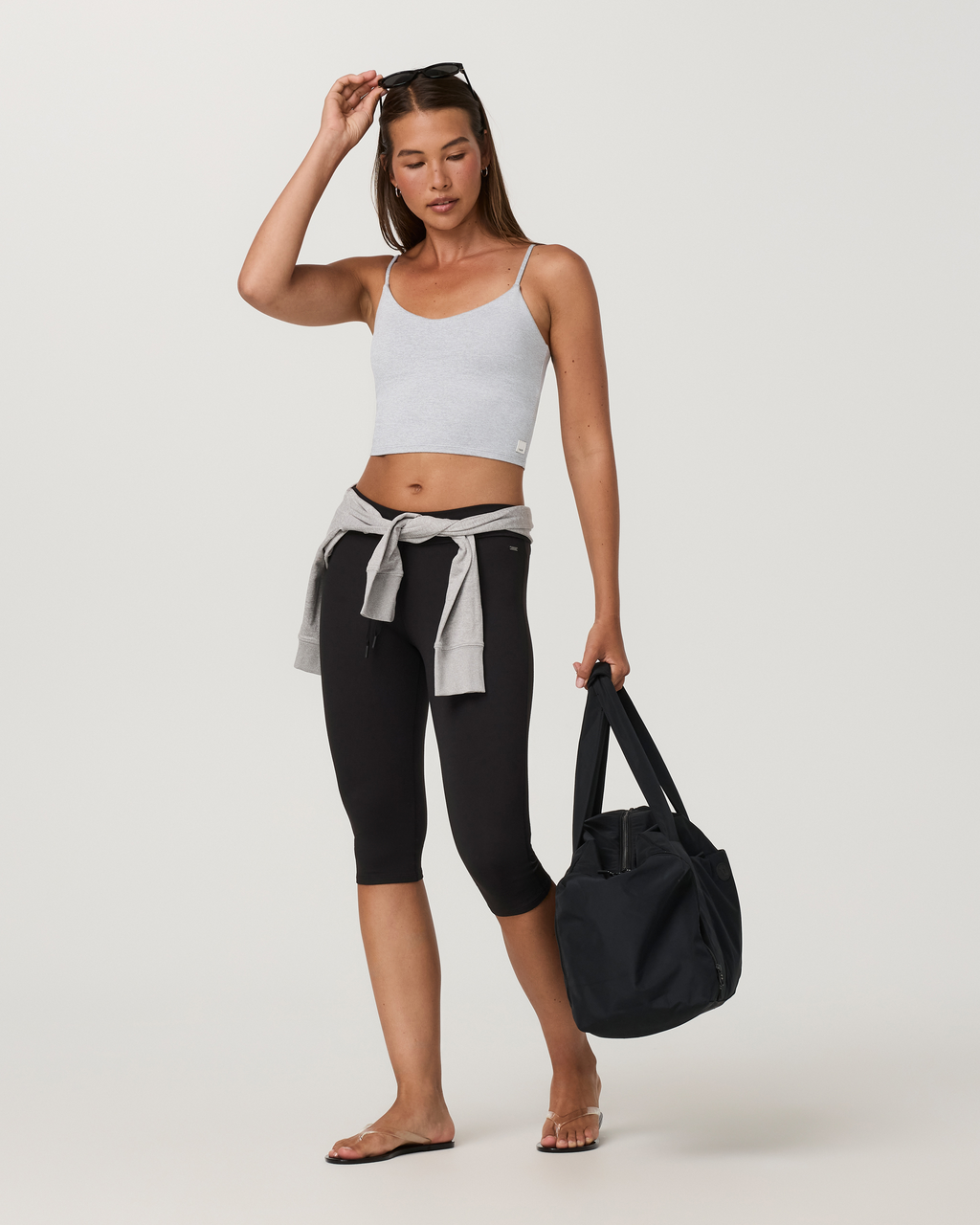 Halo Cami | Pale Grey Heather