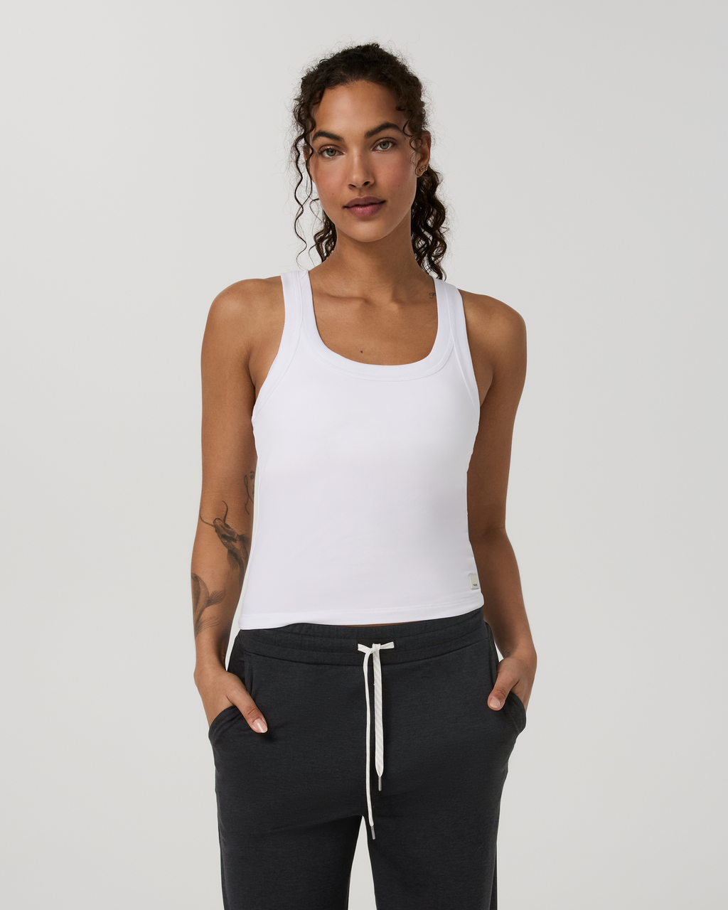Energy Racerback Tank | Oasis Blue Heather