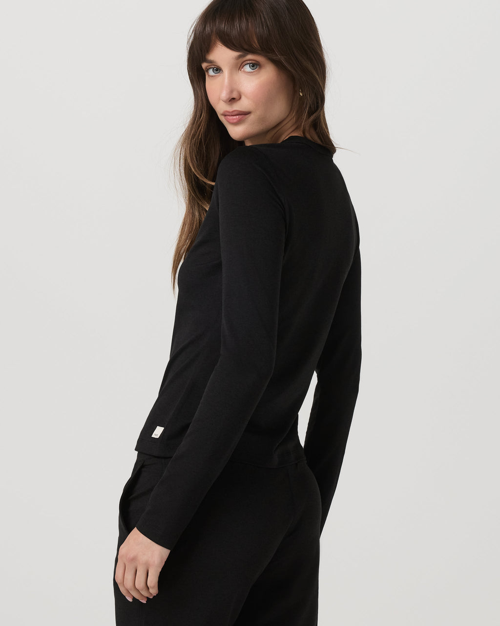 Long Sleeve Halo Essential Crew Tee | Celestial Heather