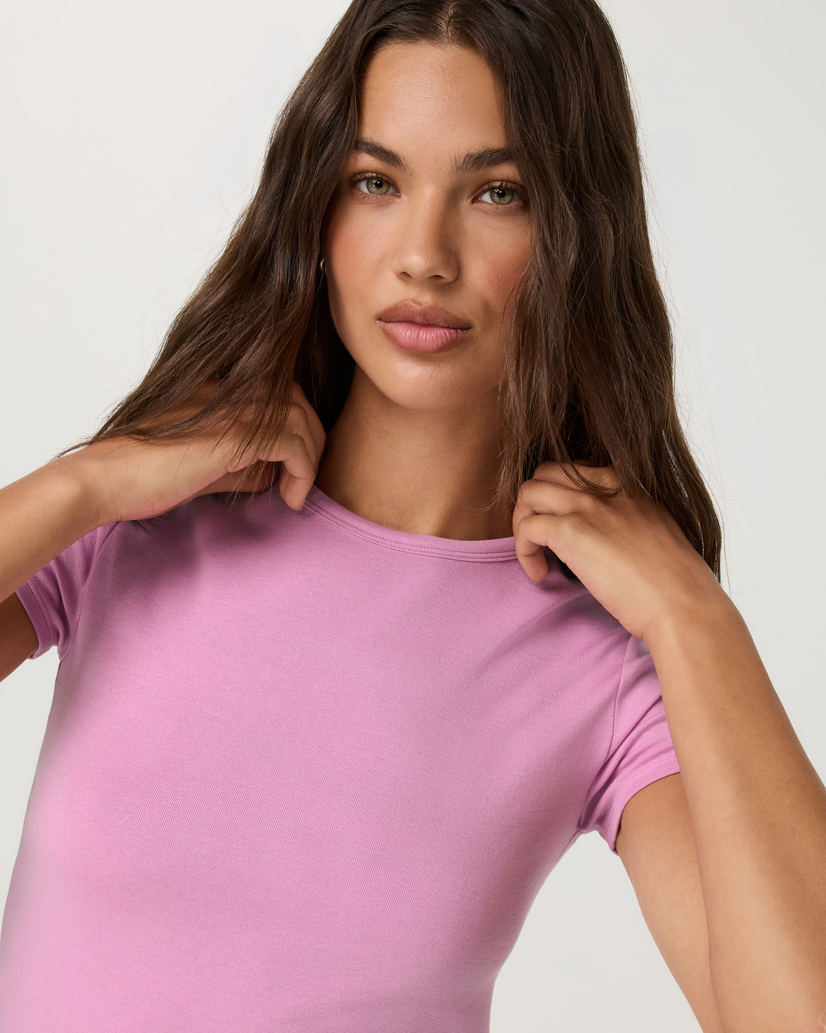Everyday Cotton Stretch Relaxed Tee | Black