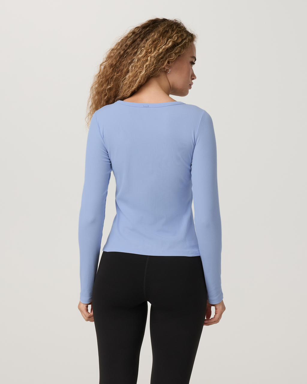 Long Sleeve Pose Subtle Scoop | Celestial