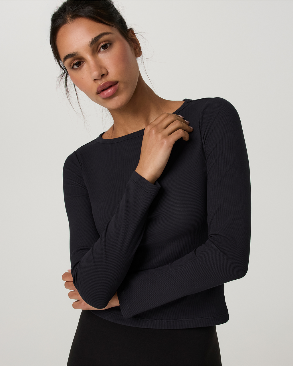 Long Sleeve Pose Subtle Scoop | Celestial