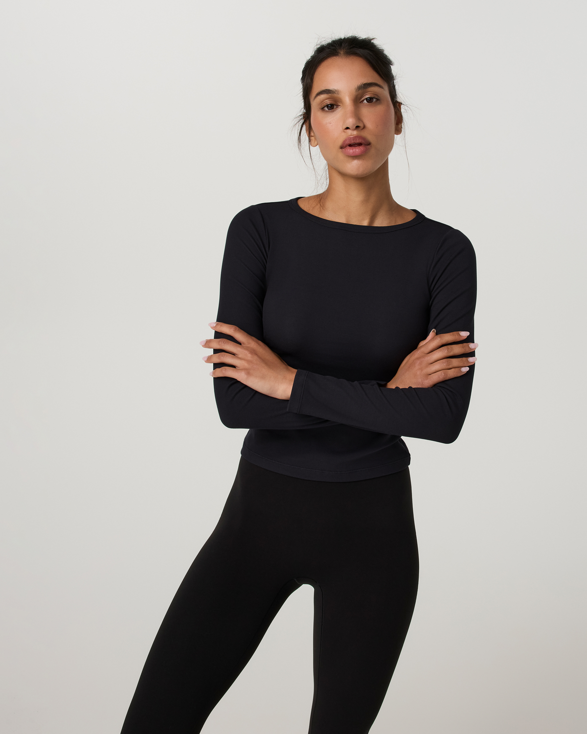 Long Sleeve Pose Subtle Scoop | Celestial