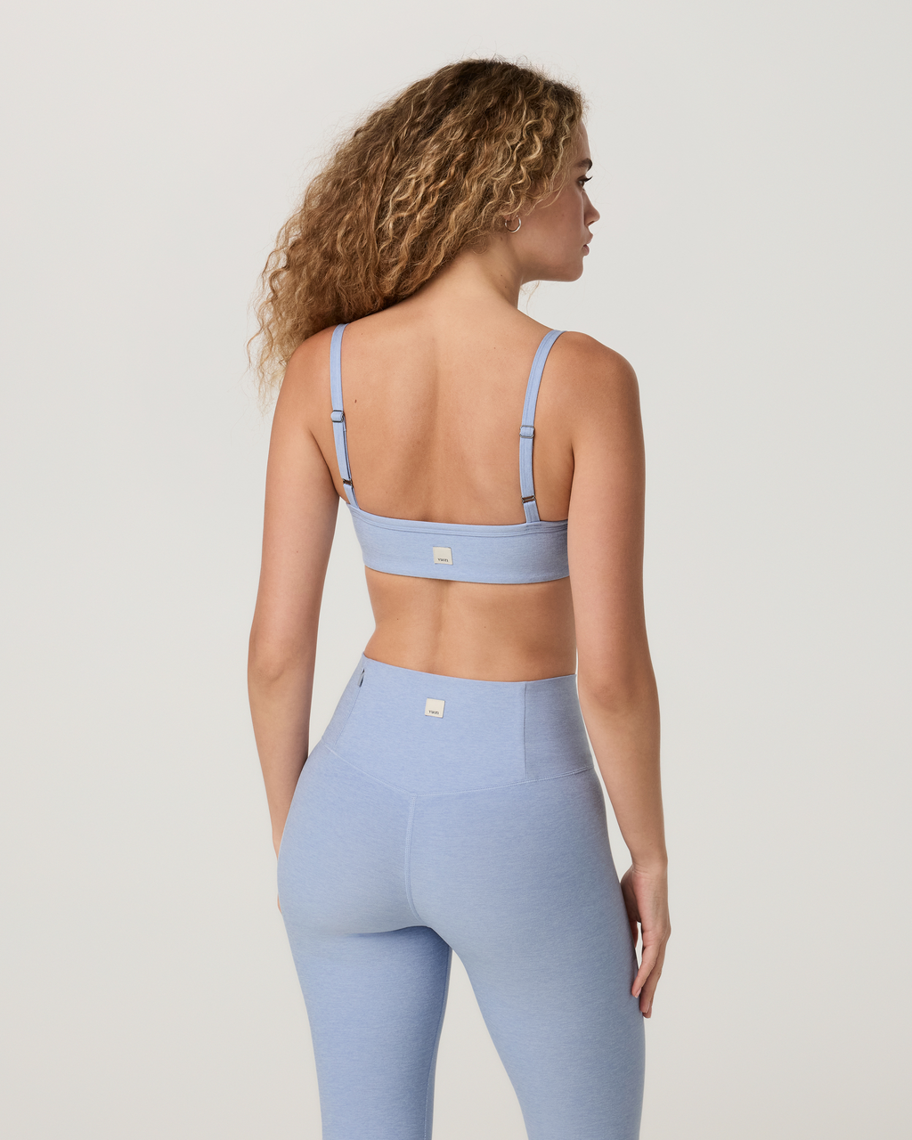 Elevation Square Neck Bra | Celestial Heather