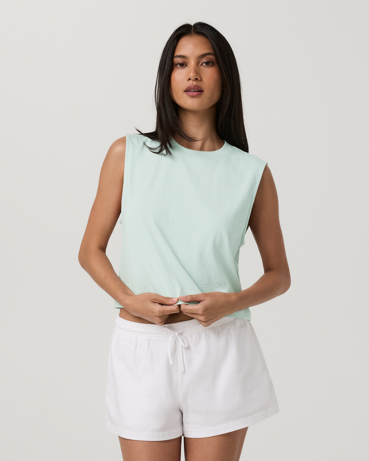 Heavyweight Cotton Easy Tank | Goldenrod