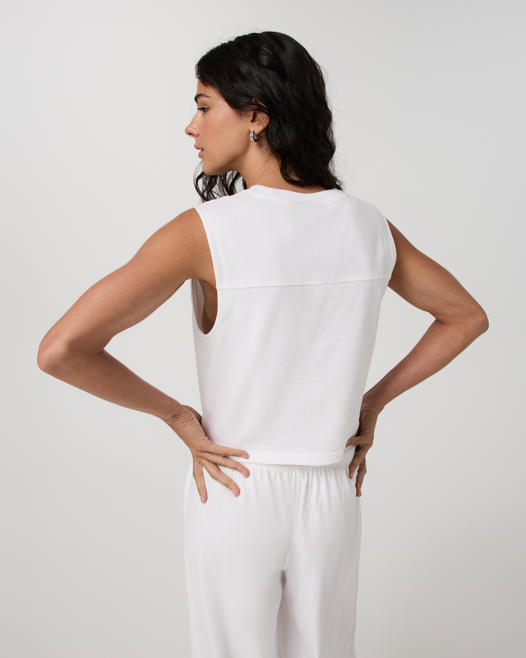 Heavyweight Cotton Easy Tank | Goldenrod