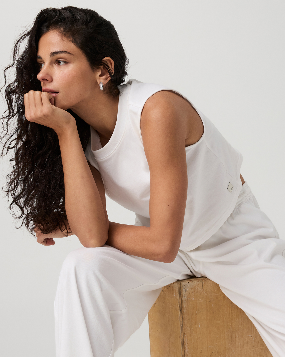 Heavyweight Cotton Easy Tank | Goldenrod