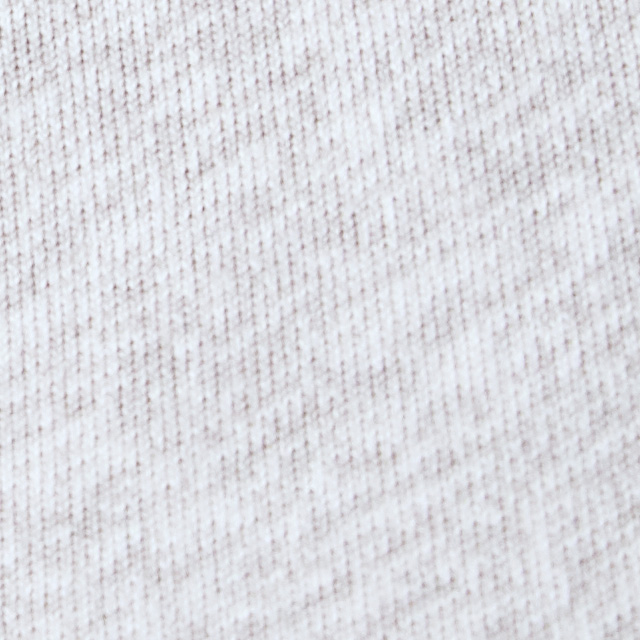 Long Sleeve Halo Double Zip Top | Pale Grey Heather