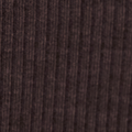 Cottony Rib Turtleneck | French Roast