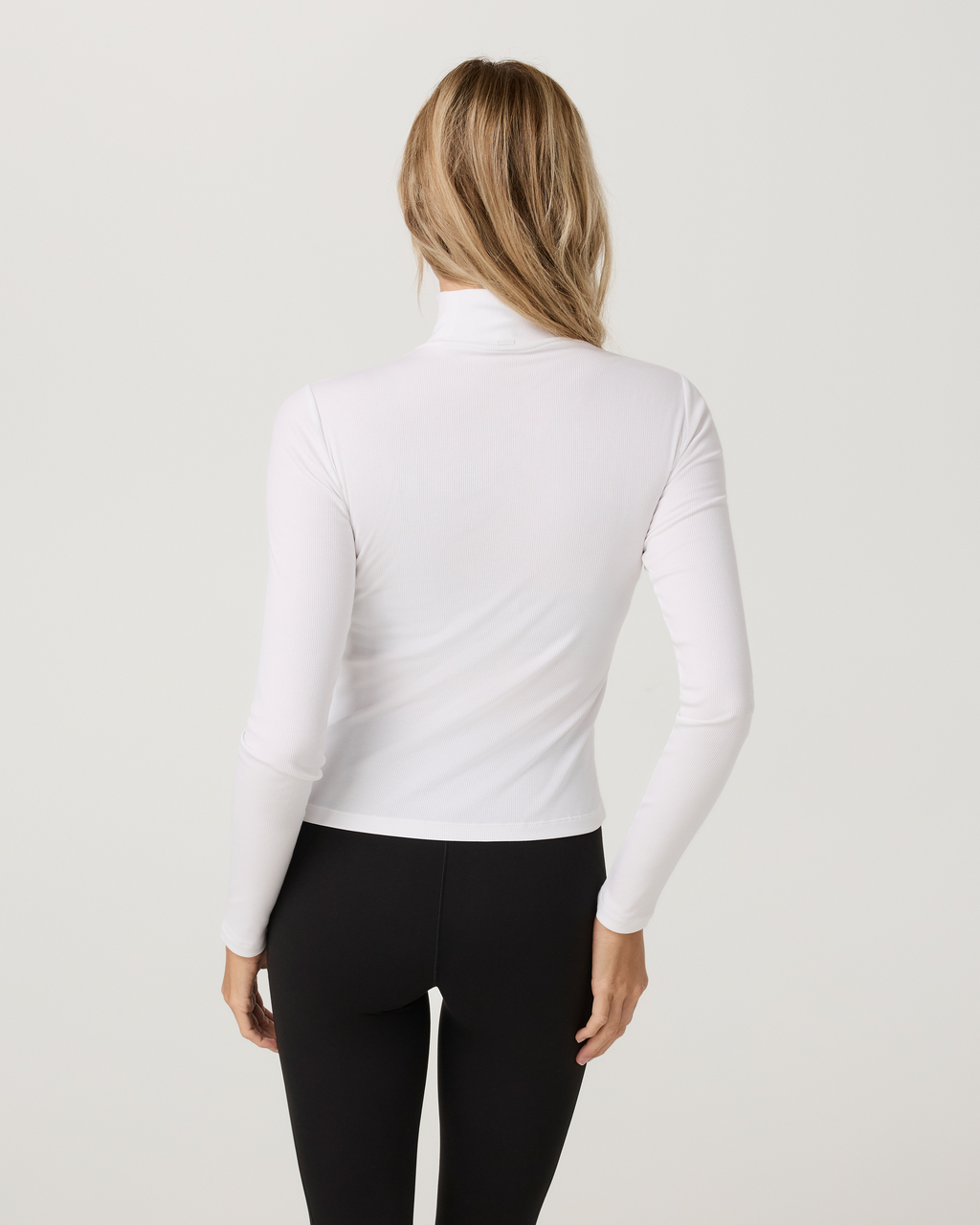 Cottony Rib Turtleneck | French Roast
