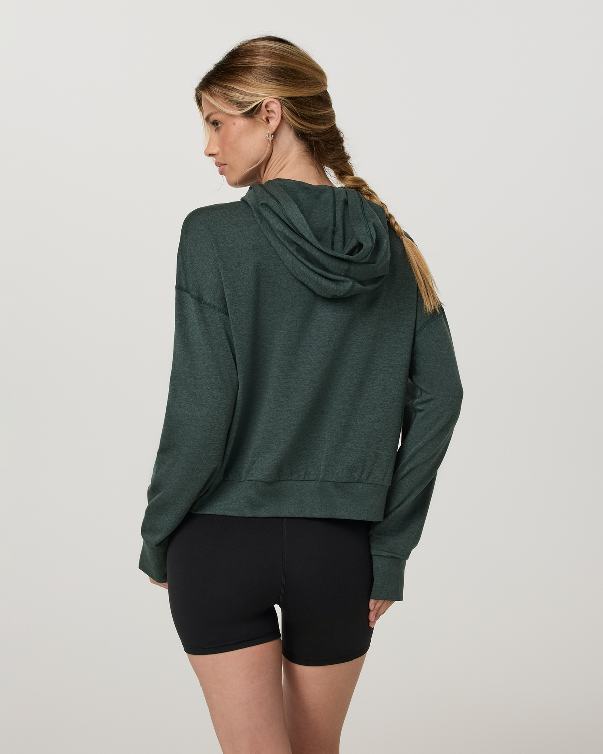 Halo Modern Full Zip Hoodie | True Black