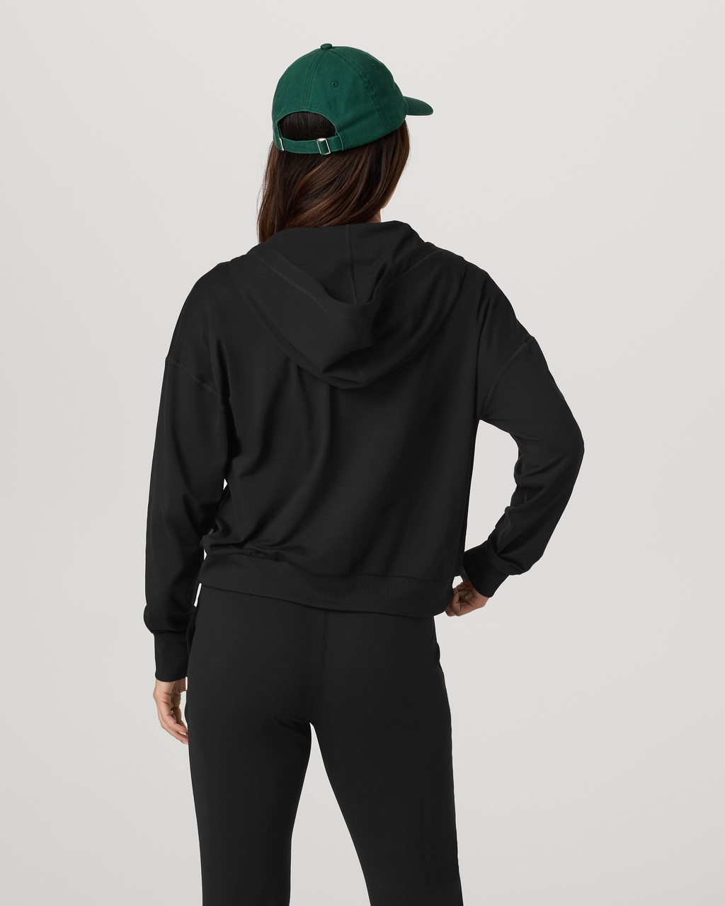Halo Modern Full Zip Hoodie | Blue Coast Heather