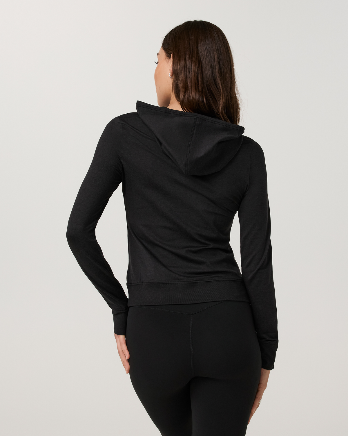 Halo Mini Full Zip Hoodie | Velvet Violet