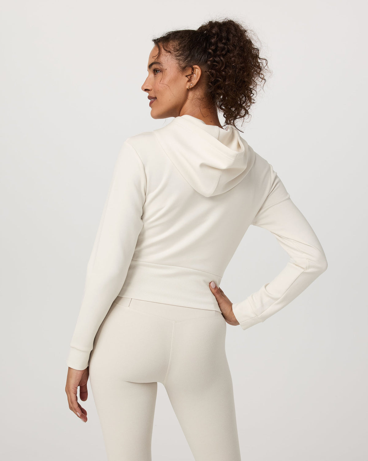 Compose Full Zip Hoodie | Marshmallow