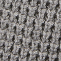 Cotton Waffle Sweater | Heather Grey