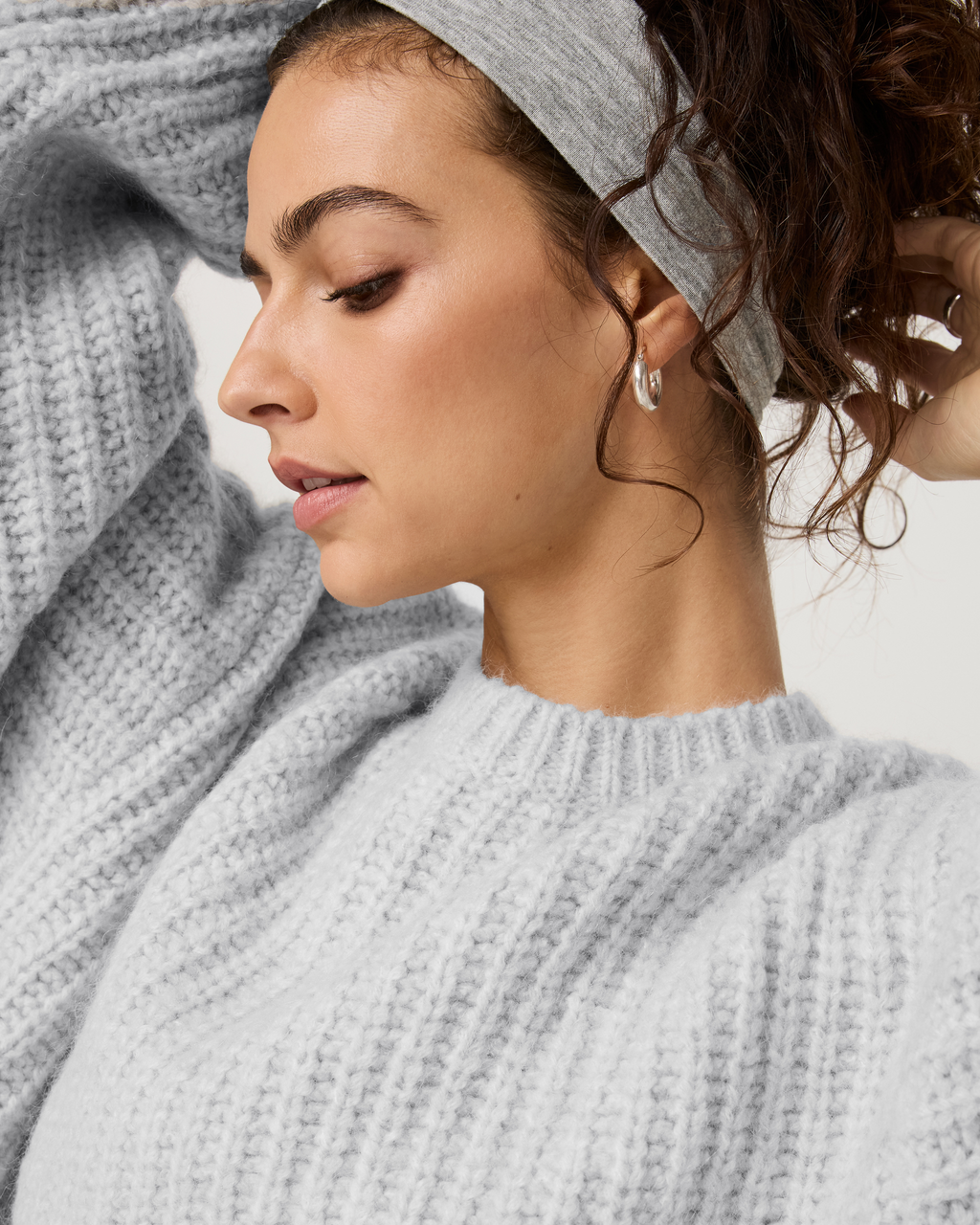 Chunky Knit Crew | Celestial