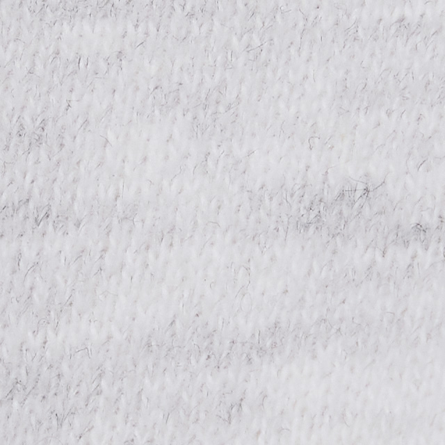 Chunky Knit Crew | Pale Grey Heather