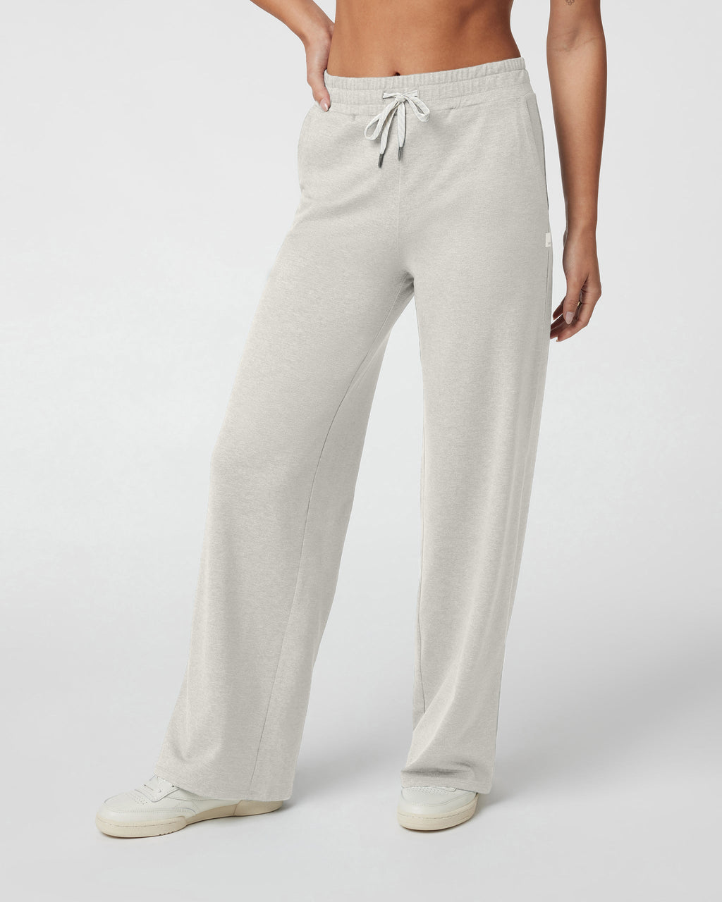 Halo Essential Wideleg Pant - Short | Cherry Noir