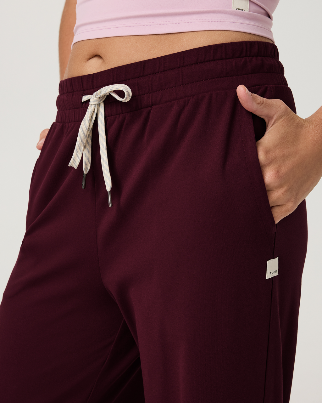 Halo Essential Wideleg Pant | White