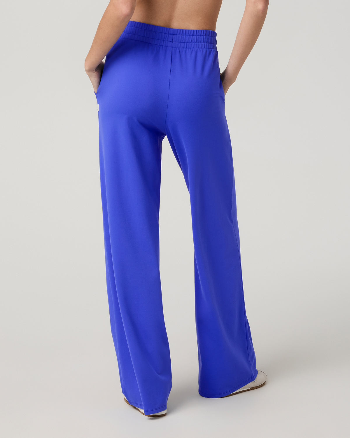 Halo Essential Wideleg Pant | Ecru Heather
