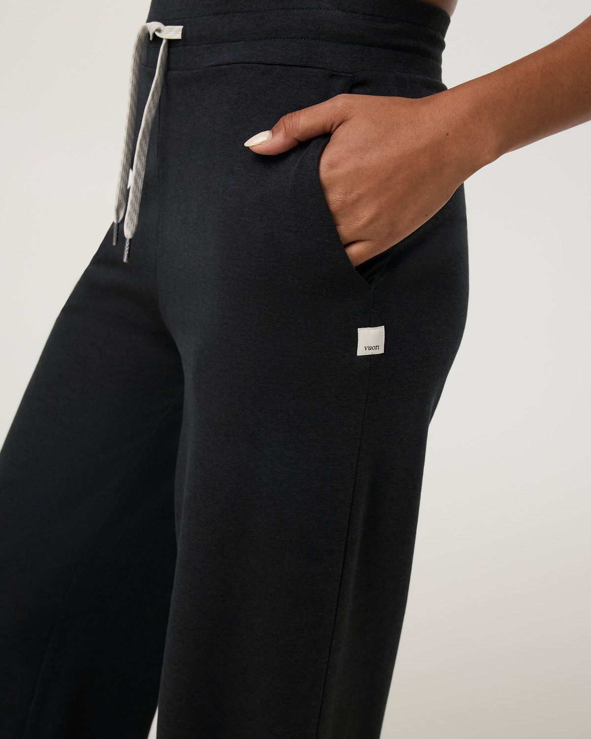 Halo Essential Wideleg Pant - Short | White