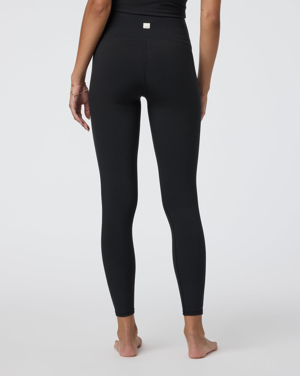 Inversion Rib Legging | Crystal Blue
