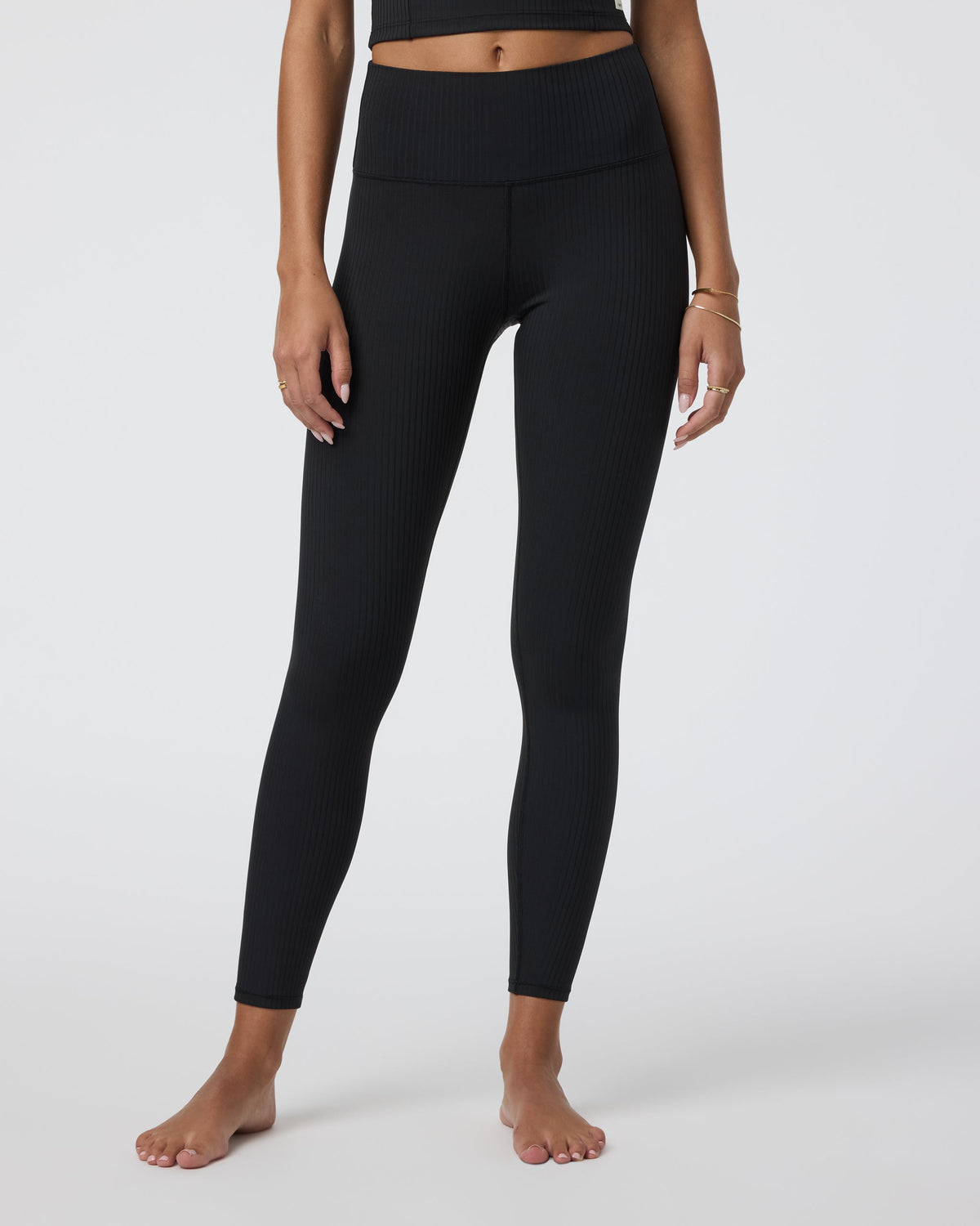 Inversion Rib Legging | Crystal Blue