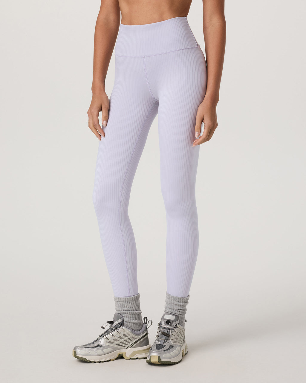 Inversion Rib Legging | Lavender Ice
